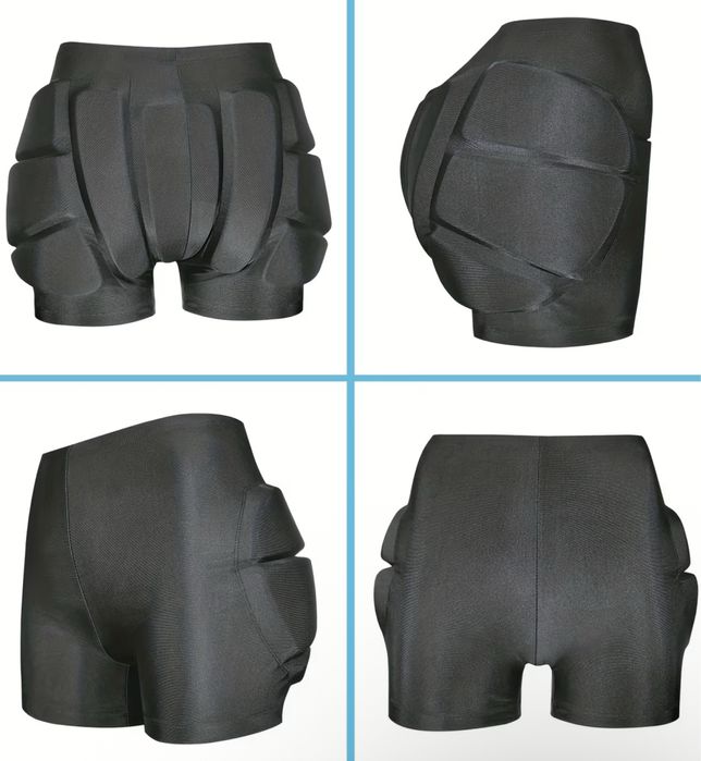 Лижний костюм + рукавиці, захист для сідниць, наколінники