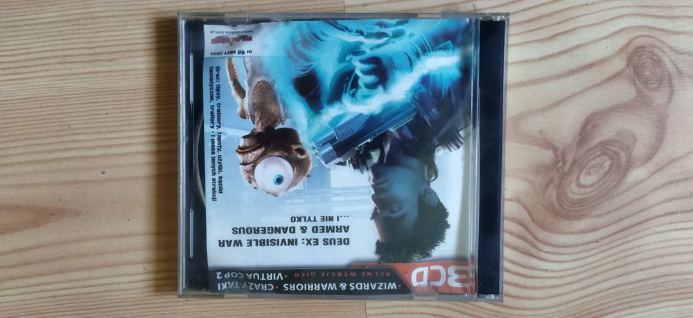CD Action Wizard and warriors, Virtua Cop, Taxi CD