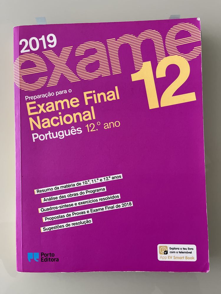 Livro de prepararão para exame Português 12°ano