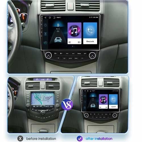 Radio NAVI GPS  ANDROID  Ekran dotykowy 10.1 cali Honda Accord VII