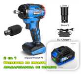 1062b - Pistola aparafusadoora impacto 1000nm com 1 bateria 1 MADRILL
