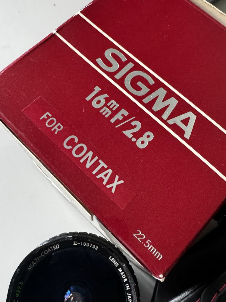 Fisheye Sigma 16mm F2.8