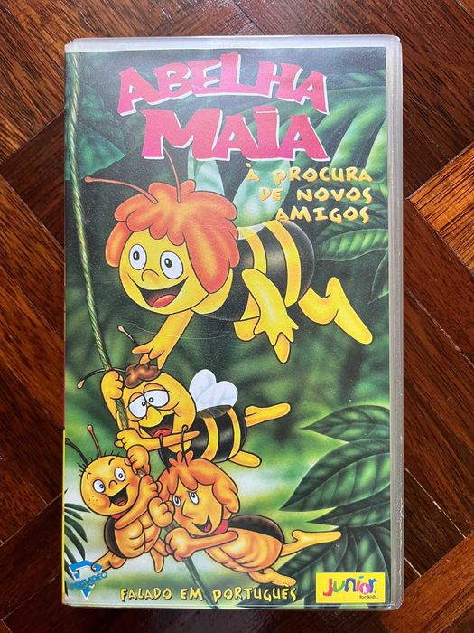 VHS Abelha Maia (Endō e Saitō, 1975) DUB PT-PT