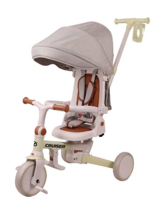 Дитячий біговел-велобіг Cruiser (трьохколісний велосипед-коляска)