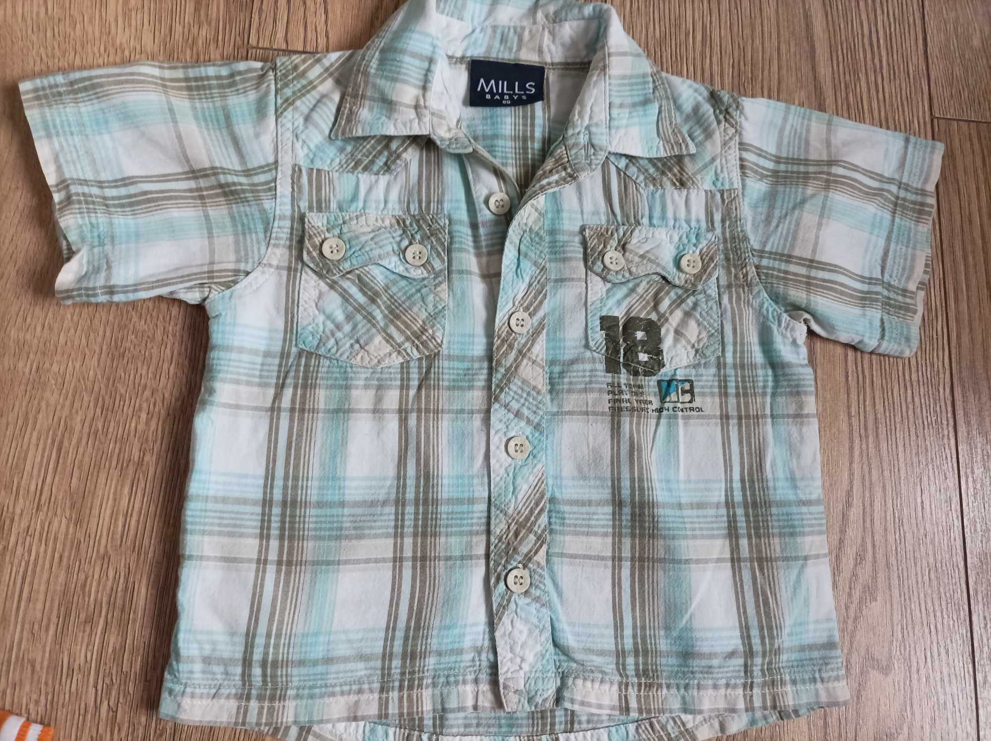 Koszula Mills + Polo Topomini rozm 80