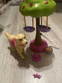 Barbie zestaw pies piesek figurka lps littlest pet shop mlp