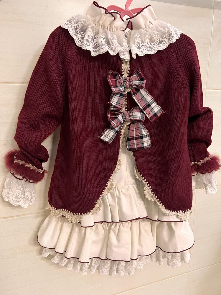 lolittos  плаття з кофтинкою 5 років
