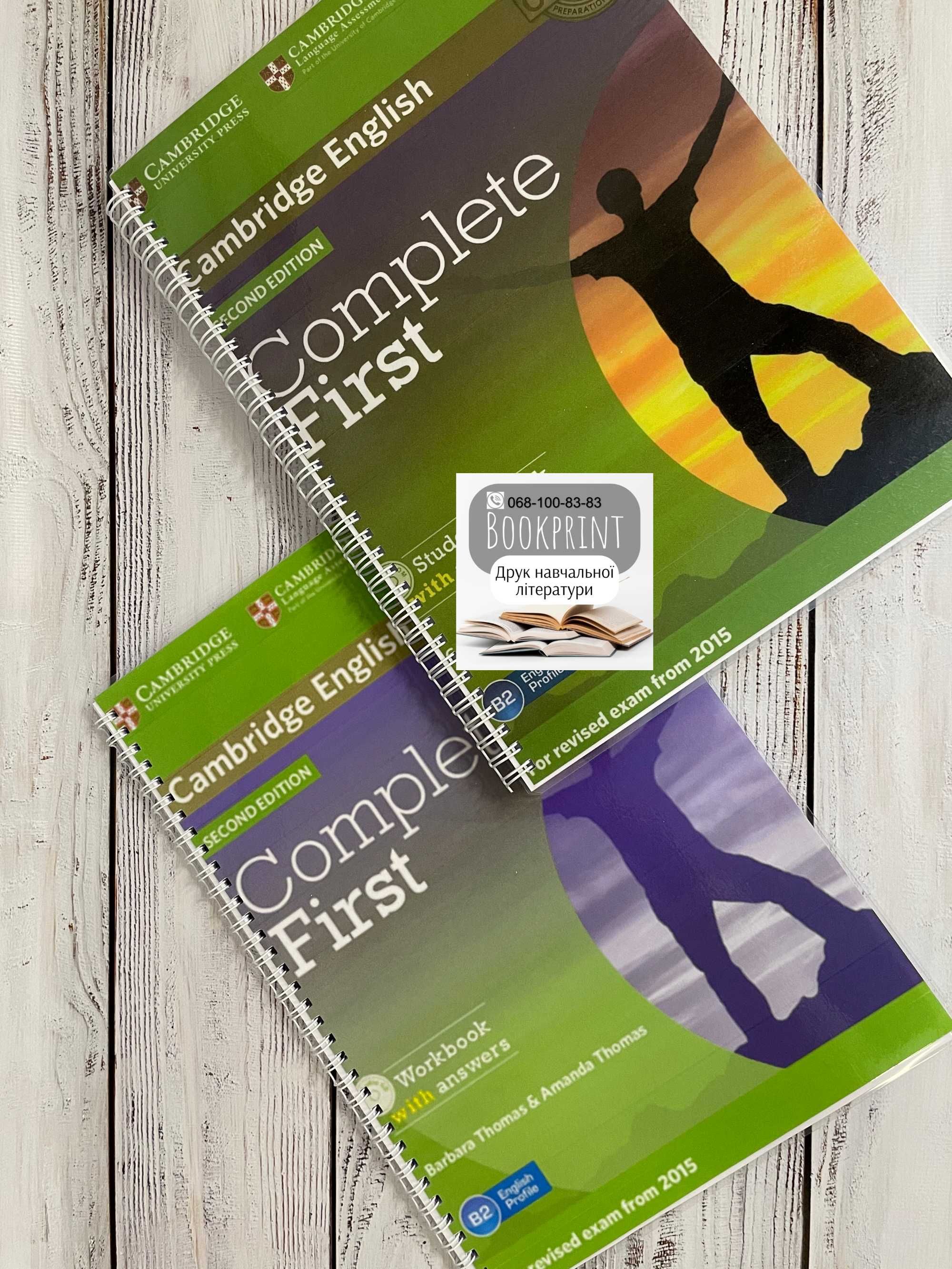 Complete First 2nd Edition FCE Practice книга+зошит+АУДІО