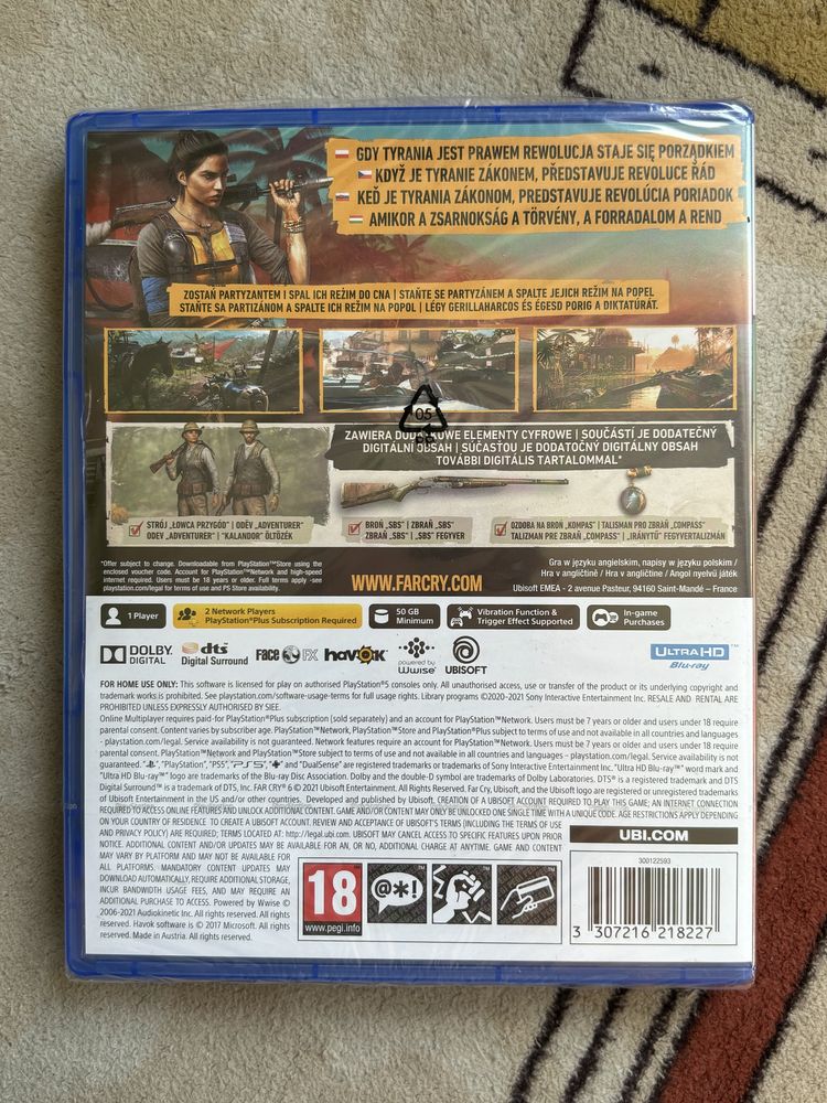 Gra Far Cry 6 Plyta PS5