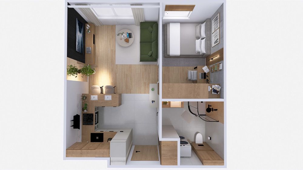 Nowe mieszkanie na wynajem z ogródkiem.