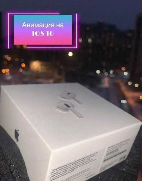 Premium Навушники аірподс pro Generation 2 з шумоподавленням 1в1