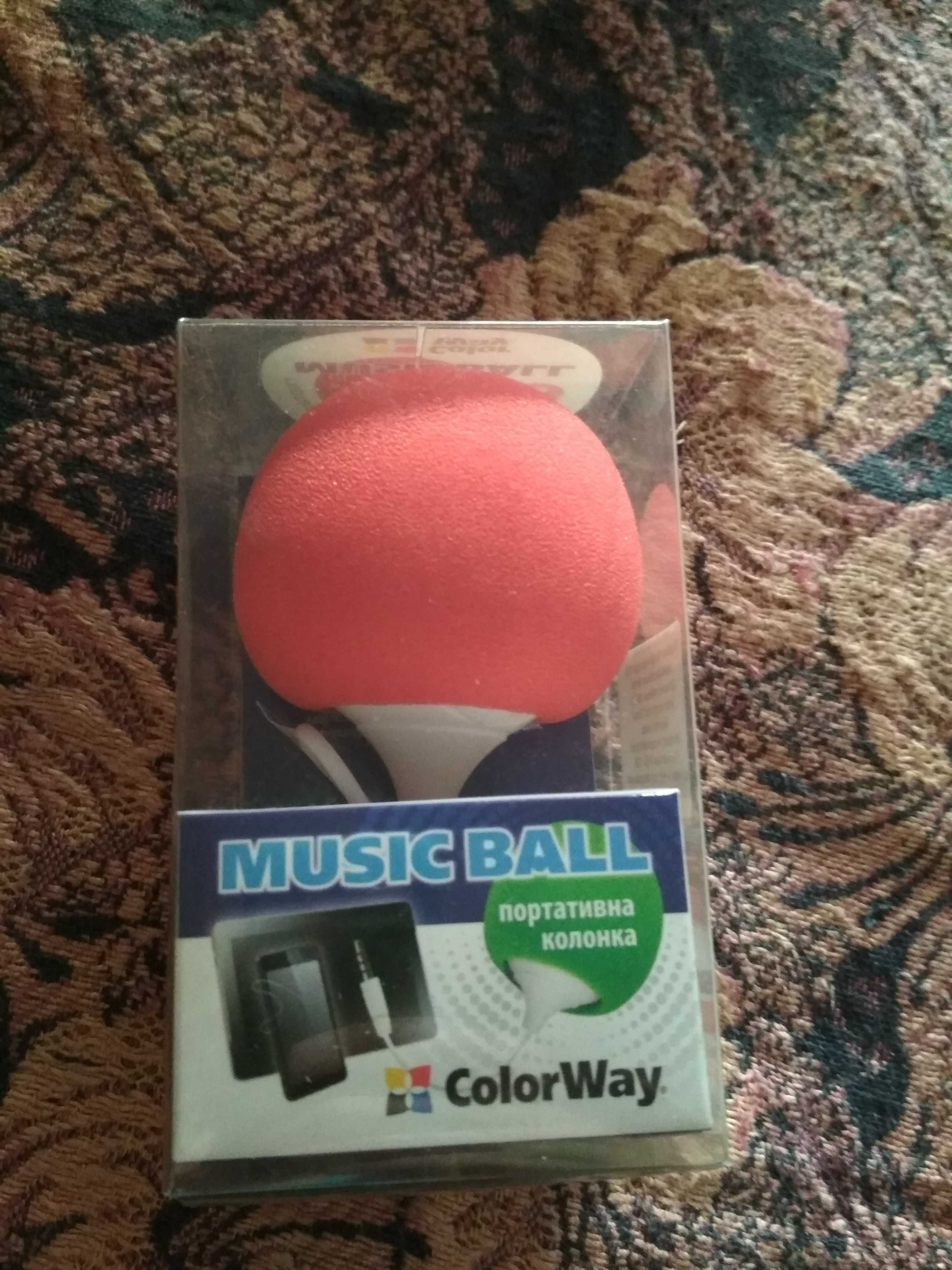 Міні колонка Music Ball ColorWay