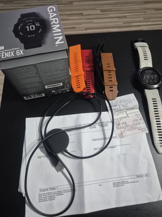 Zegarek garmin fenix 6x pro