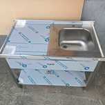 Zlew Gastronomiczny jednokomorowy 110x60x85 PRODUCENT WYSOKI STANDARD