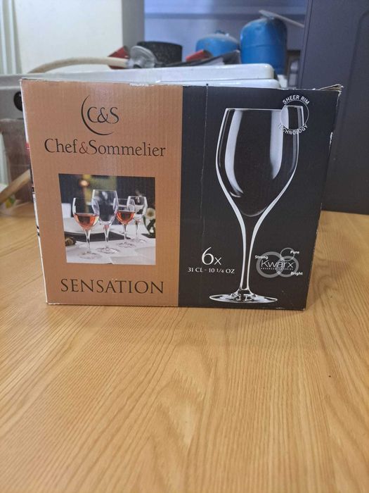 Copos de vinho 31cl- caixas 6 unidades