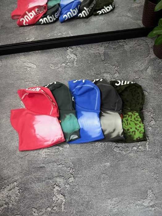 Термо-хромна балаклава Supreme шапка маска Суприм підшоломник супрім