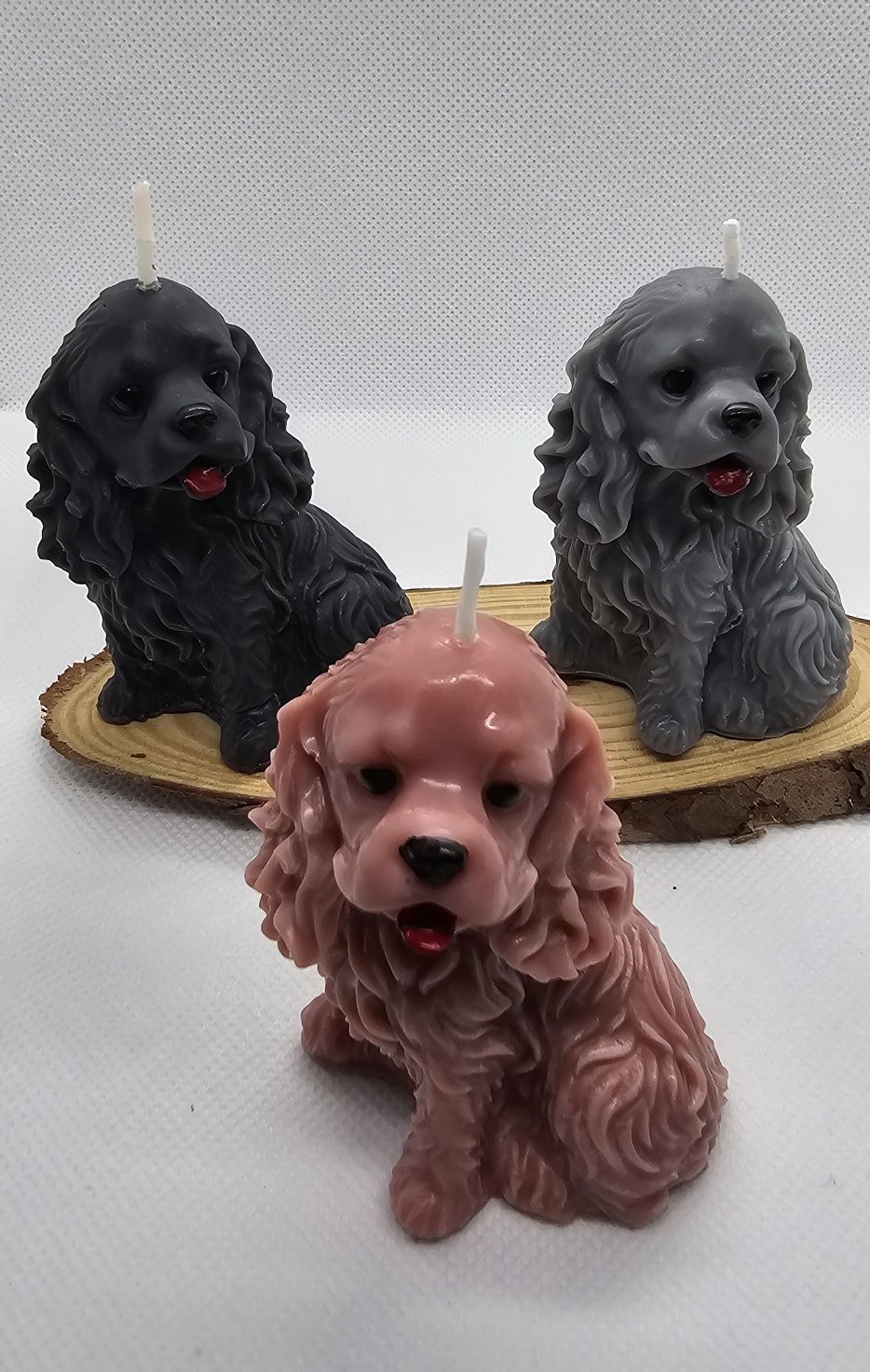 Velas aromáticas de soja