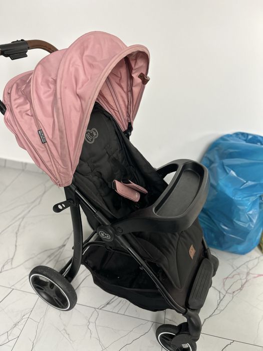 Wózek kinderkraft różowy spacerówka