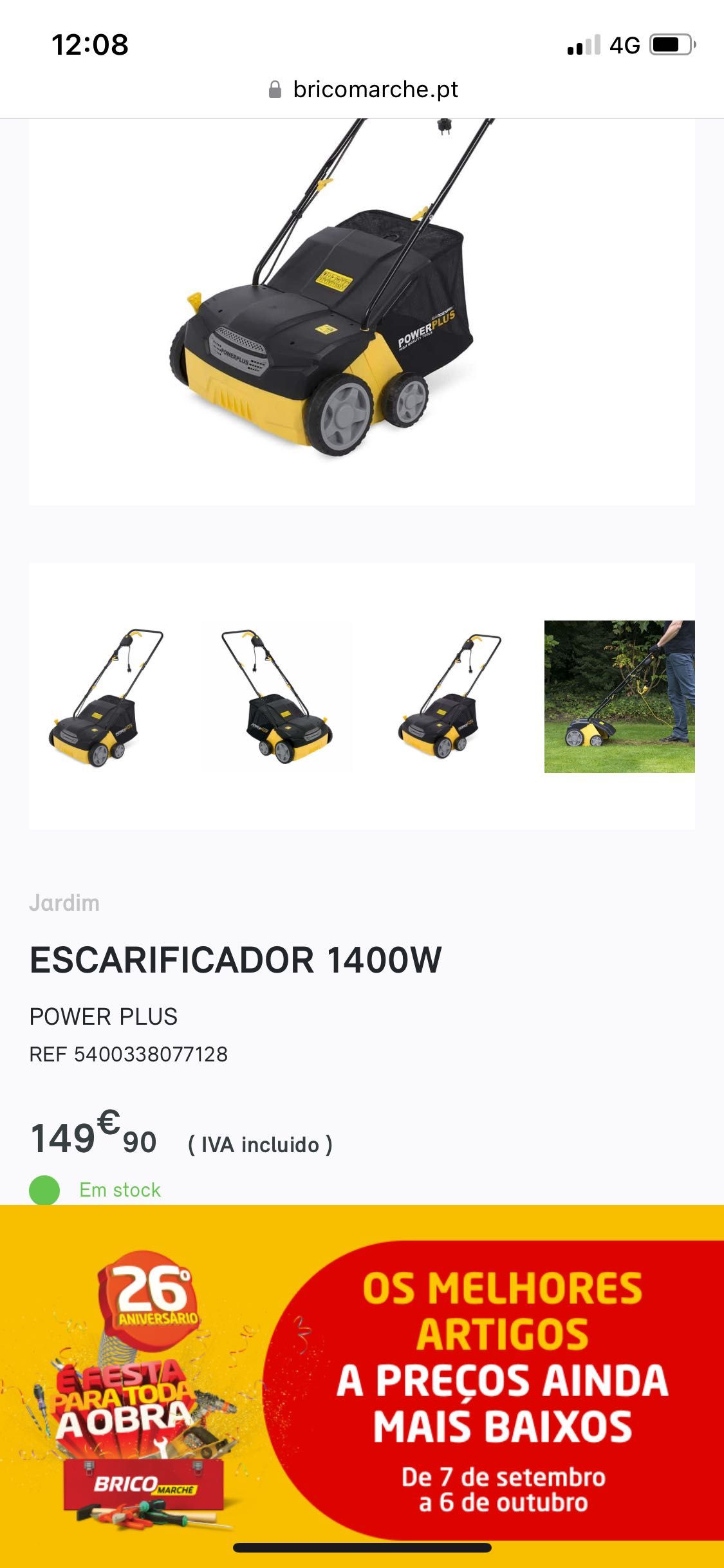 Escarificador eléctrico