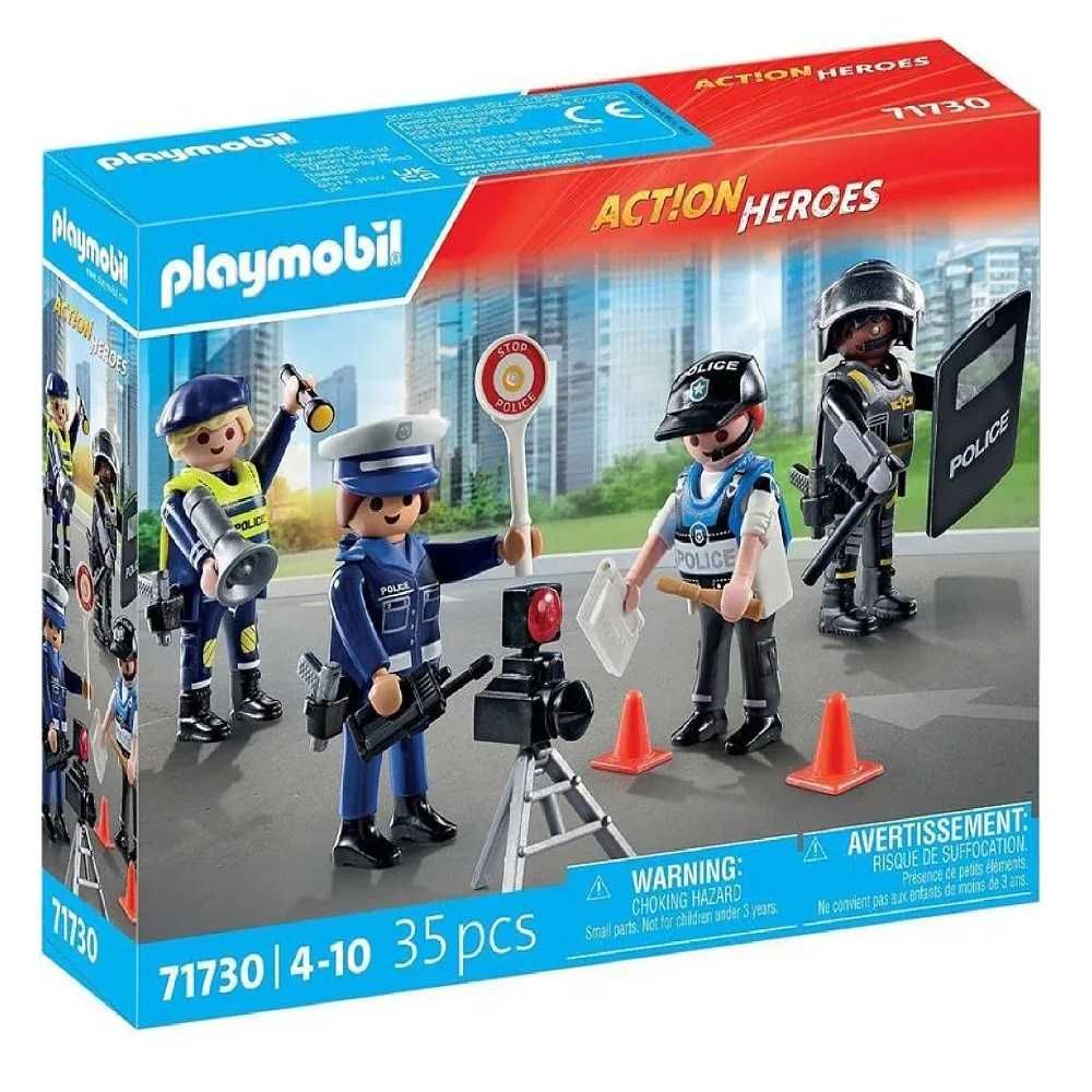 Playmobil 71730 Zestaw Figurek Policjantów Action Heroes