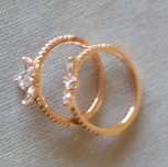 Anel Pandora Sparkling Herbarium