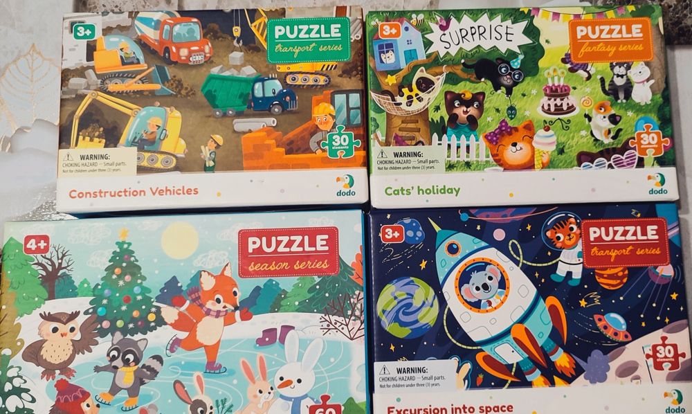 Пазли для дітей Dodo 3-6 років