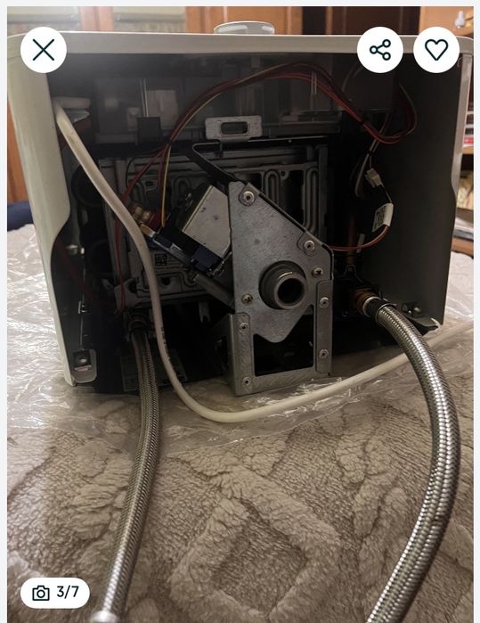 Esquentador vulcano ventilado