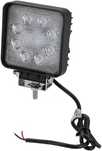 Lampa robocza LED, kwadratowa 107x52x136 mm światło skupione, Kramp