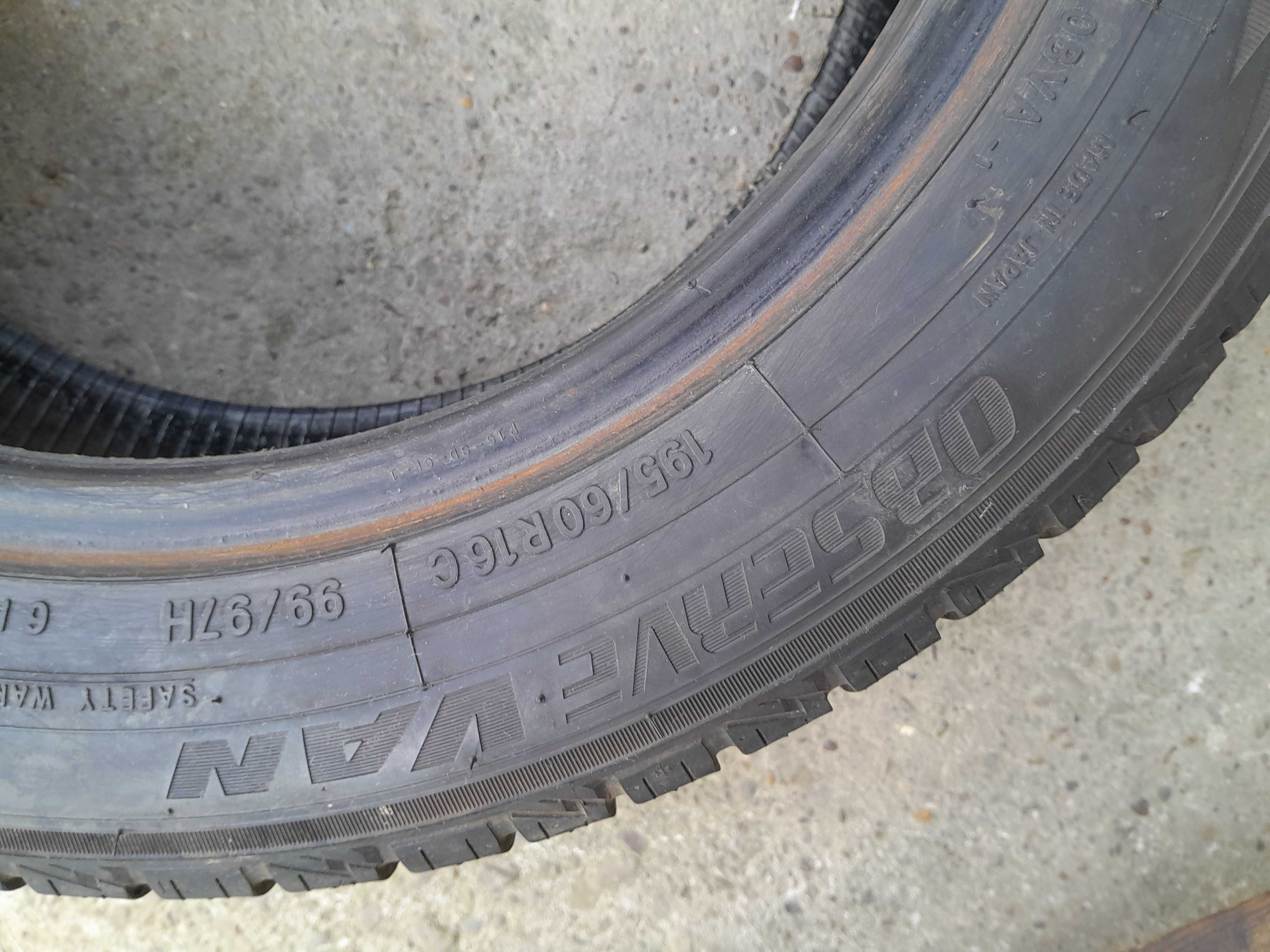 195/60 r16c 2шт Toyo 20р. всесезон шини резина 195 60 16c (к53х4)