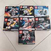 Vários Legos Microfighter novos selados da Star Wars
