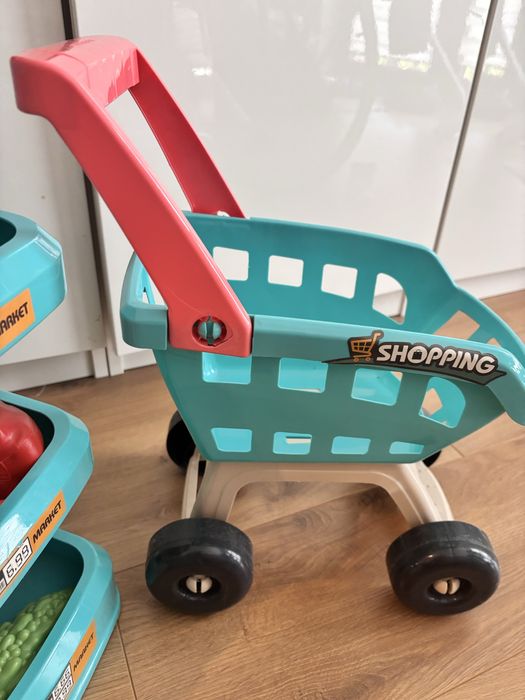 Sklep + kasa drewniana