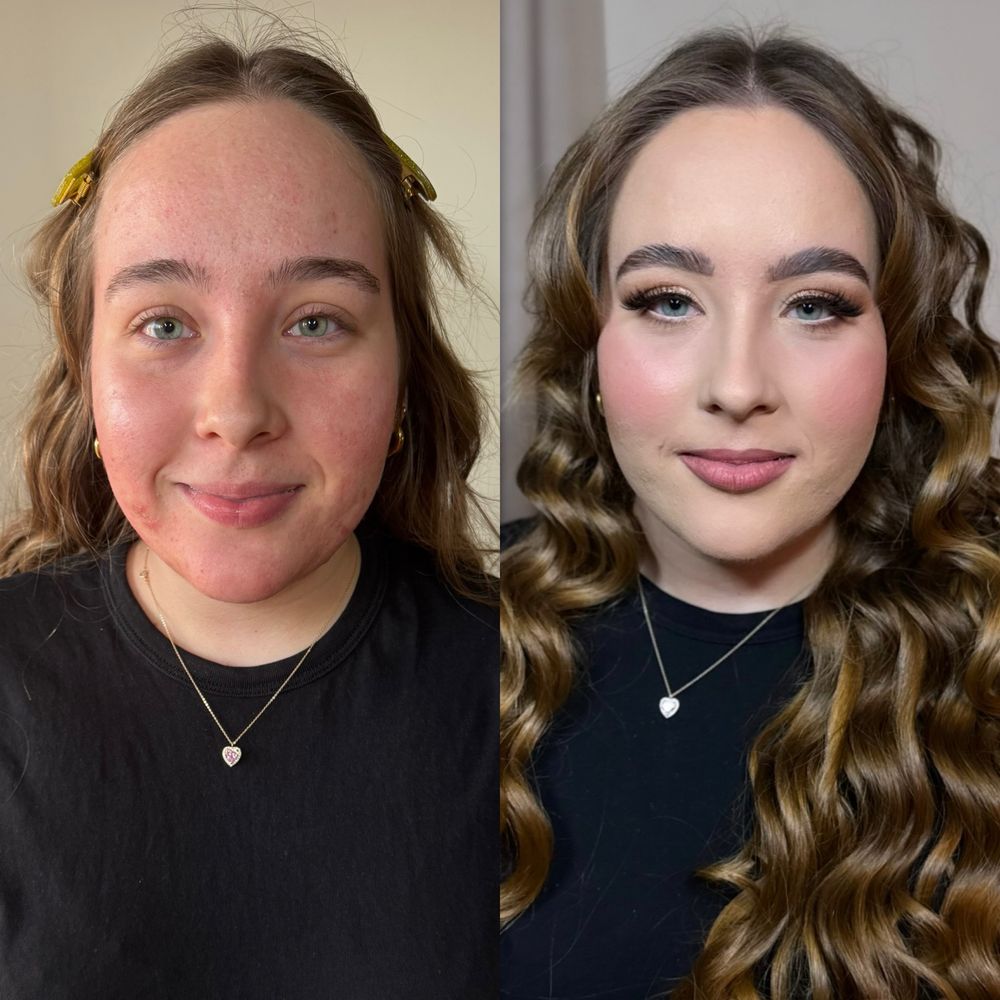 Makijaż make up plus fryzura włosy fryzjer z dojazdem Kielce