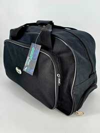Nowa pojemna torba podróżna na kółkach czarna OrmyBags