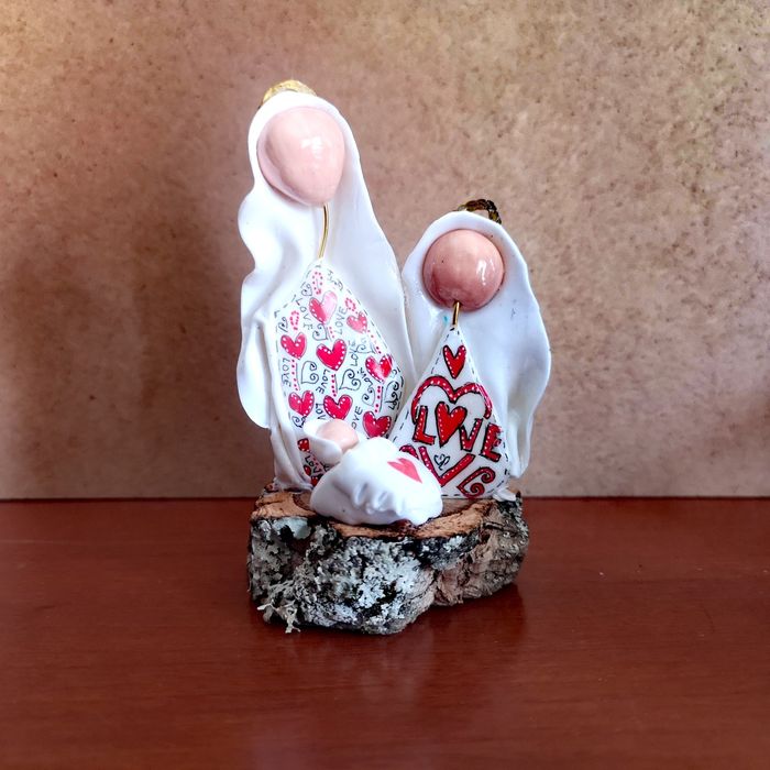 Presépio de coleção artesanal