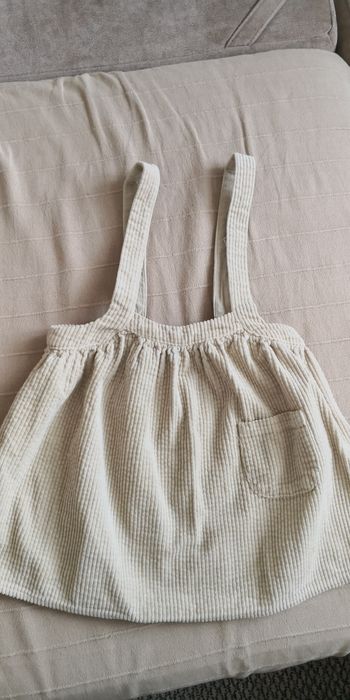 Zara spódniczka na szelkach