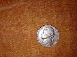 Moneta Five Cents 1963 Jefferson USA UNITED STATES OF AMERICA kolekcja