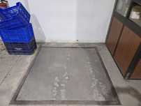 Balança industrial embutida no piso