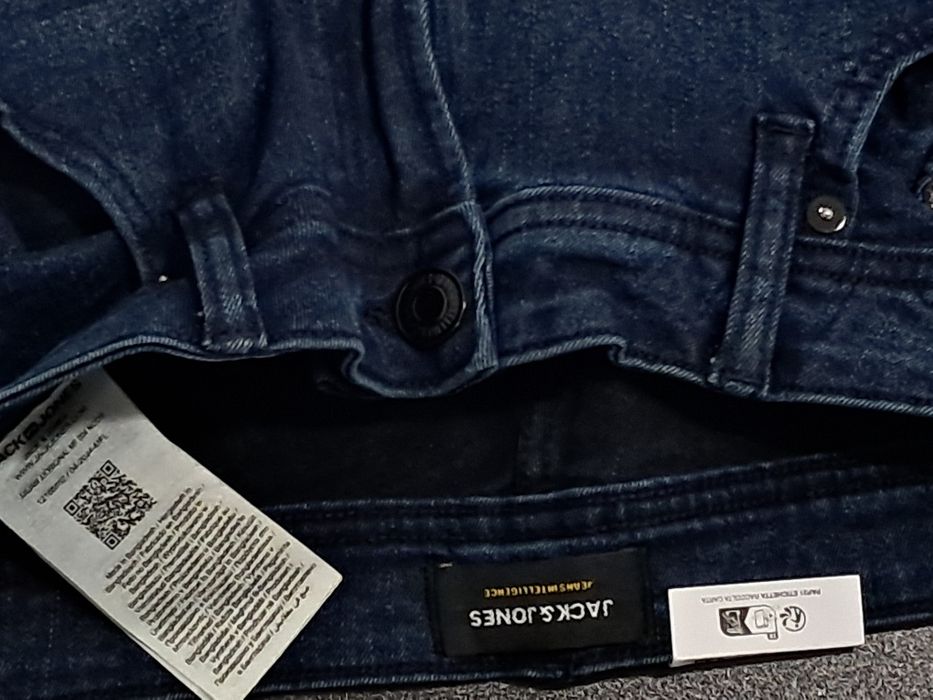 calças de ganga de homem