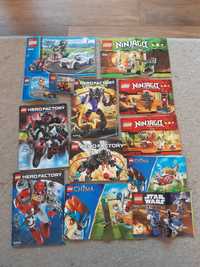 Instrukcje /Gazetki Lego Ninjago, chima, Star Wars, City, Hero Factory