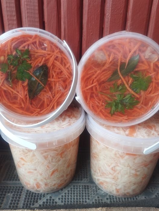 Смалець, капуста квашена