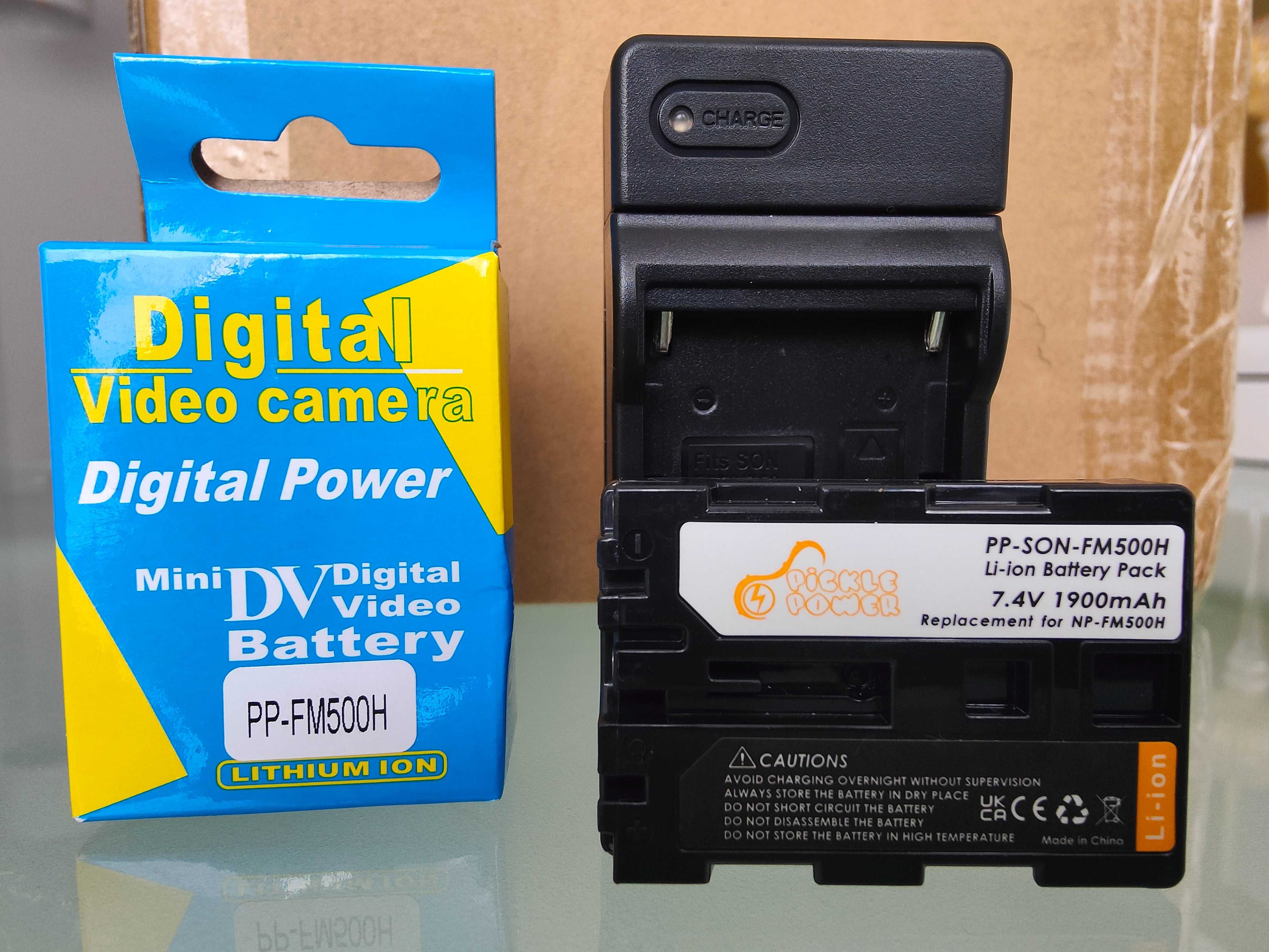KIT Bateria para Sony FM500 / NP-F550 + Carregador  USB