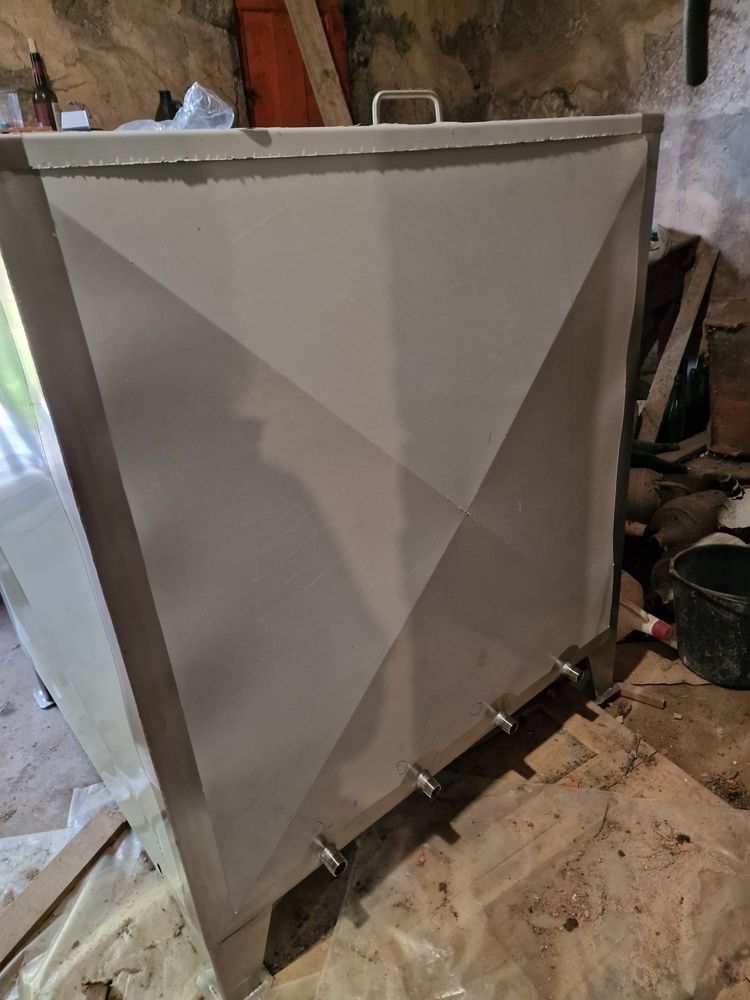 Depósito 1000 litros em inox