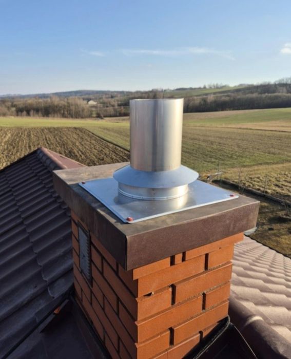 Frezowanie i rozwiercanie kominów oraz montaż wkładów SCHIEDEL