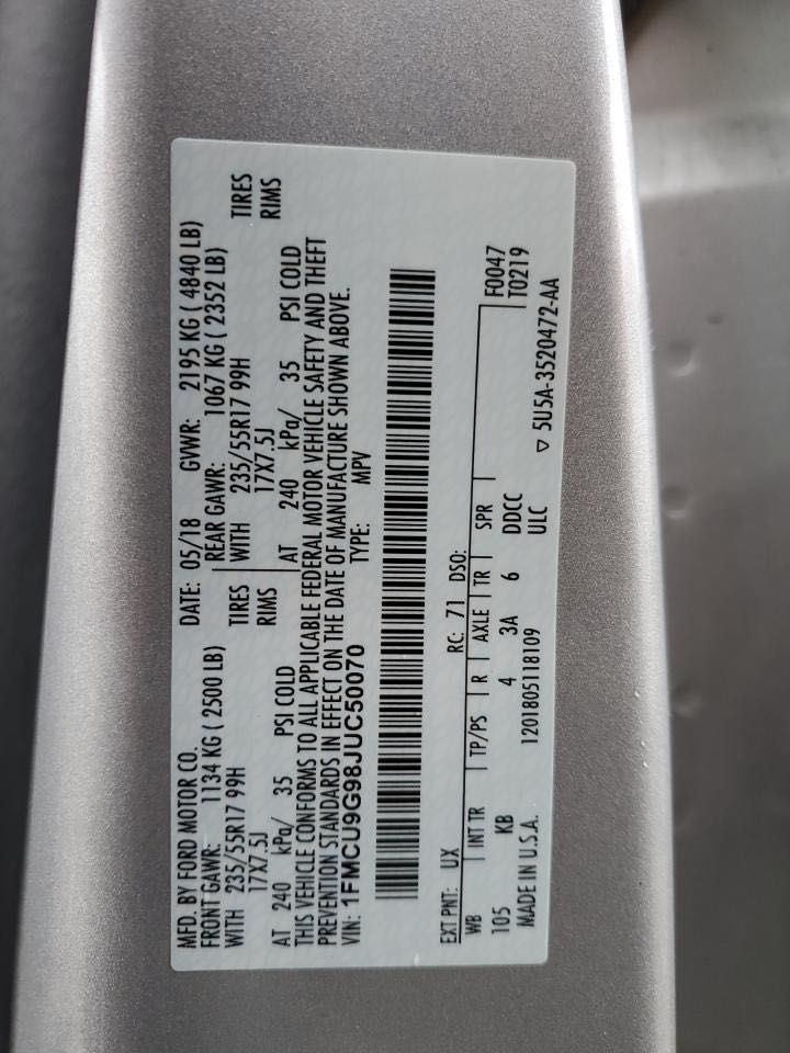 Ford Escape SE 2018