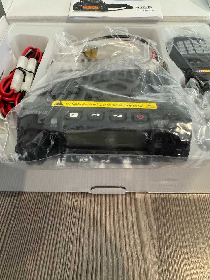 Retevis RT9000D Przenośny Nadajnik - Odbiornik 60W 136-174mhz duża moc