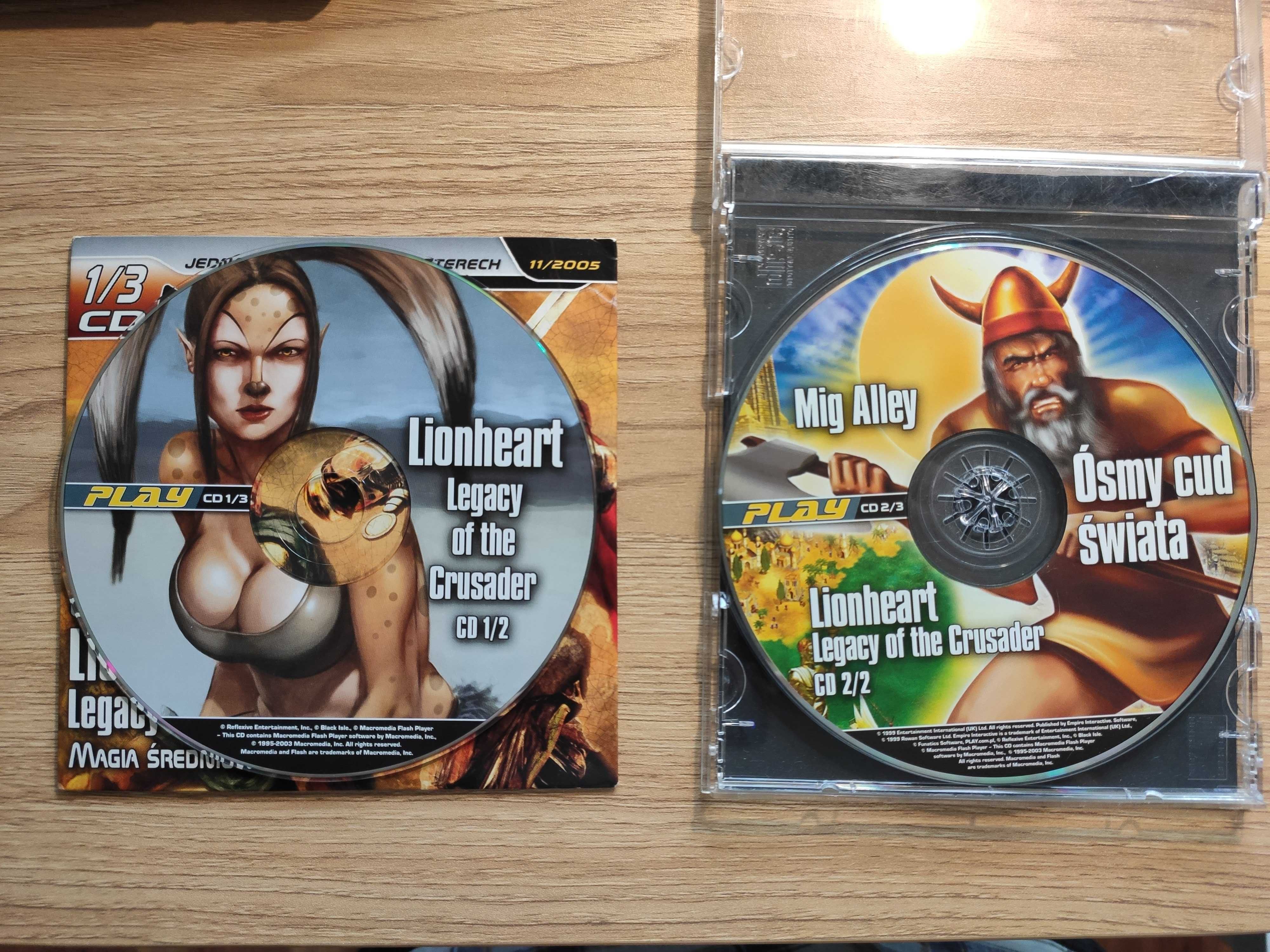 Lionheart Legacy of the crusader - gra PC PLAY 2CD