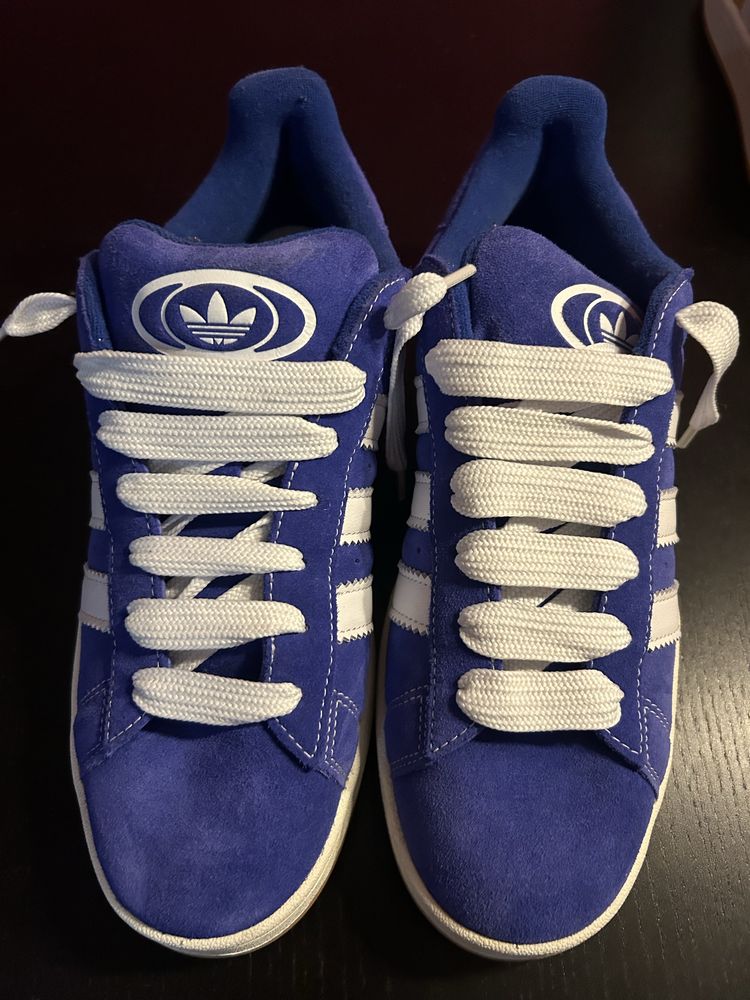 Adidas campus azul escuro originais