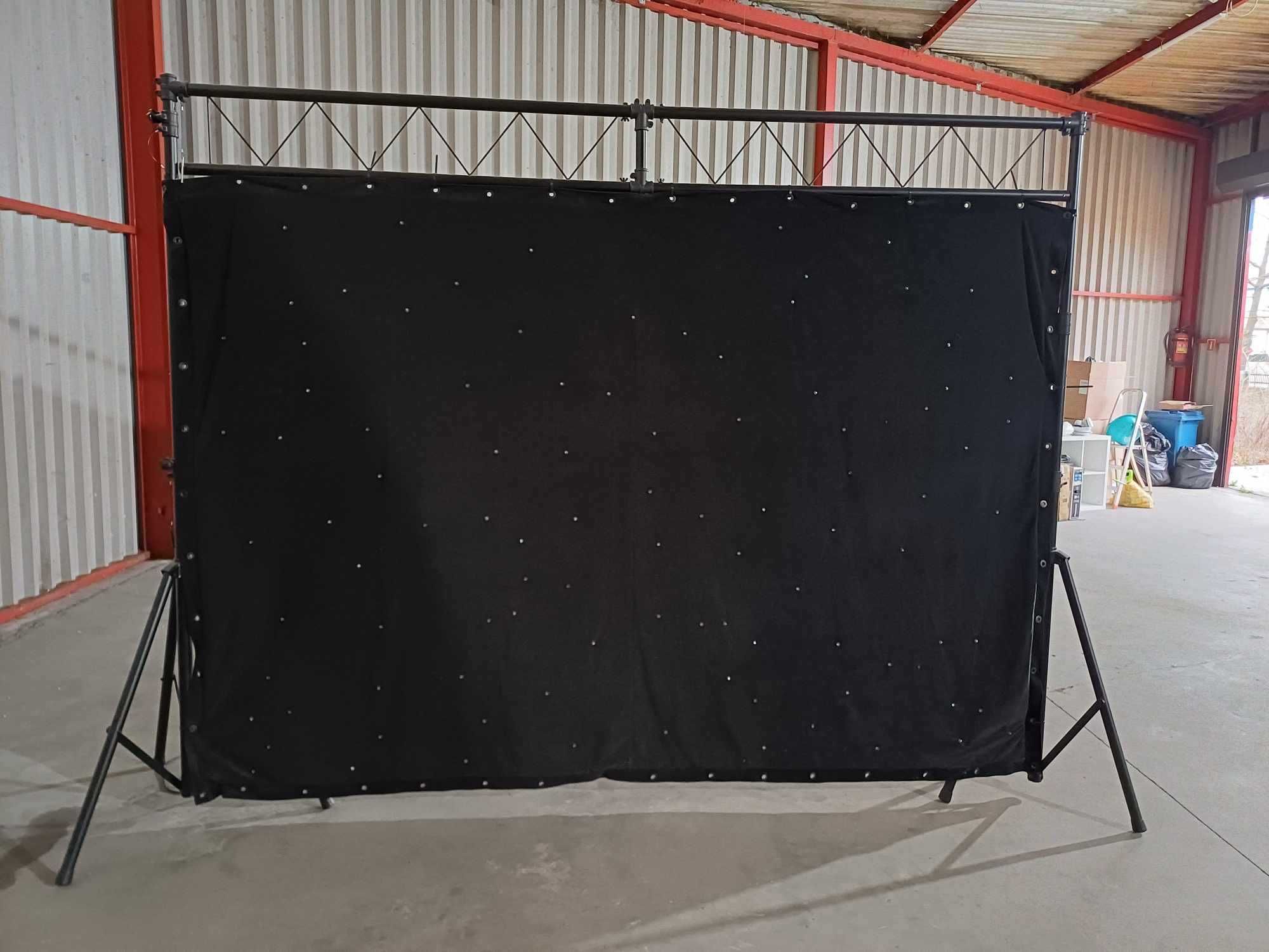 Kotara świetlna BeamZ SparkleWall LED96 LED 3x2m RGBW