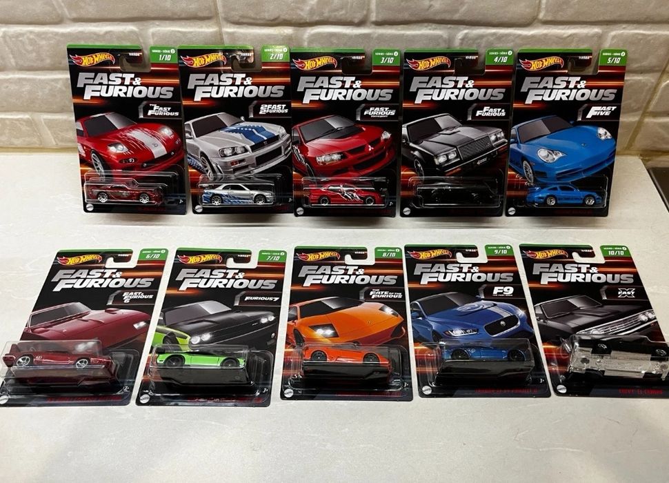 Set Completo Fast & Furious Hot Wheels