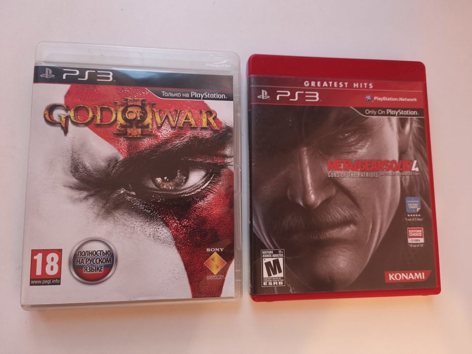 Комплект игр для PS4 и PS3 ( Yakuza,The Callisto protocol,God of war3)